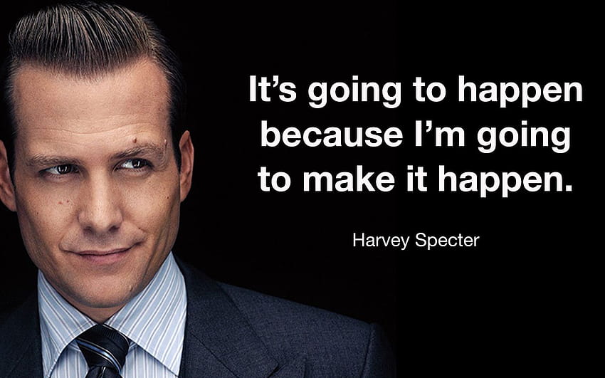 삶과 기업가 정신에서 승리하는 데 도움이 되는 21가지 Harvey Spectre 인용문 HD 월페이퍼