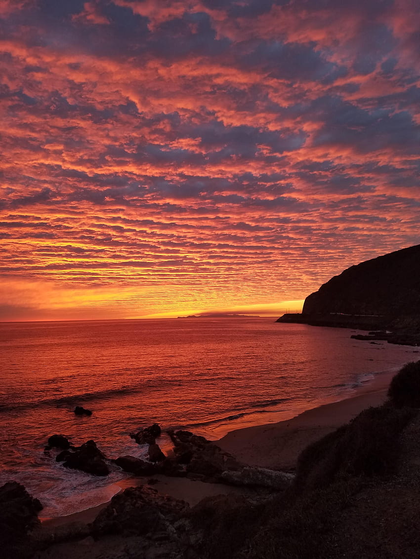 Malibu, CA Sunset [OC] [4032×2034], malibu california sunset HD phone wallpaper