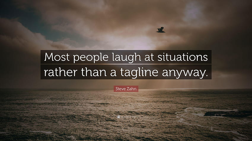 Steve Zahn Quote: “Most people laugh at situations rather than a HD wallpaper