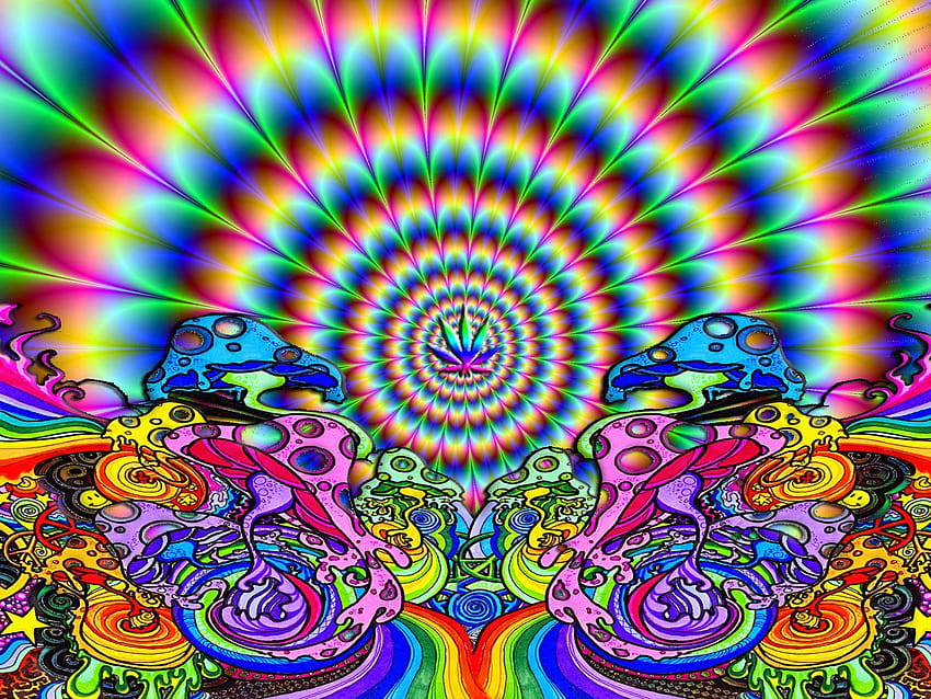 4 Psychedelic, psychedelic trip HD wallpaper