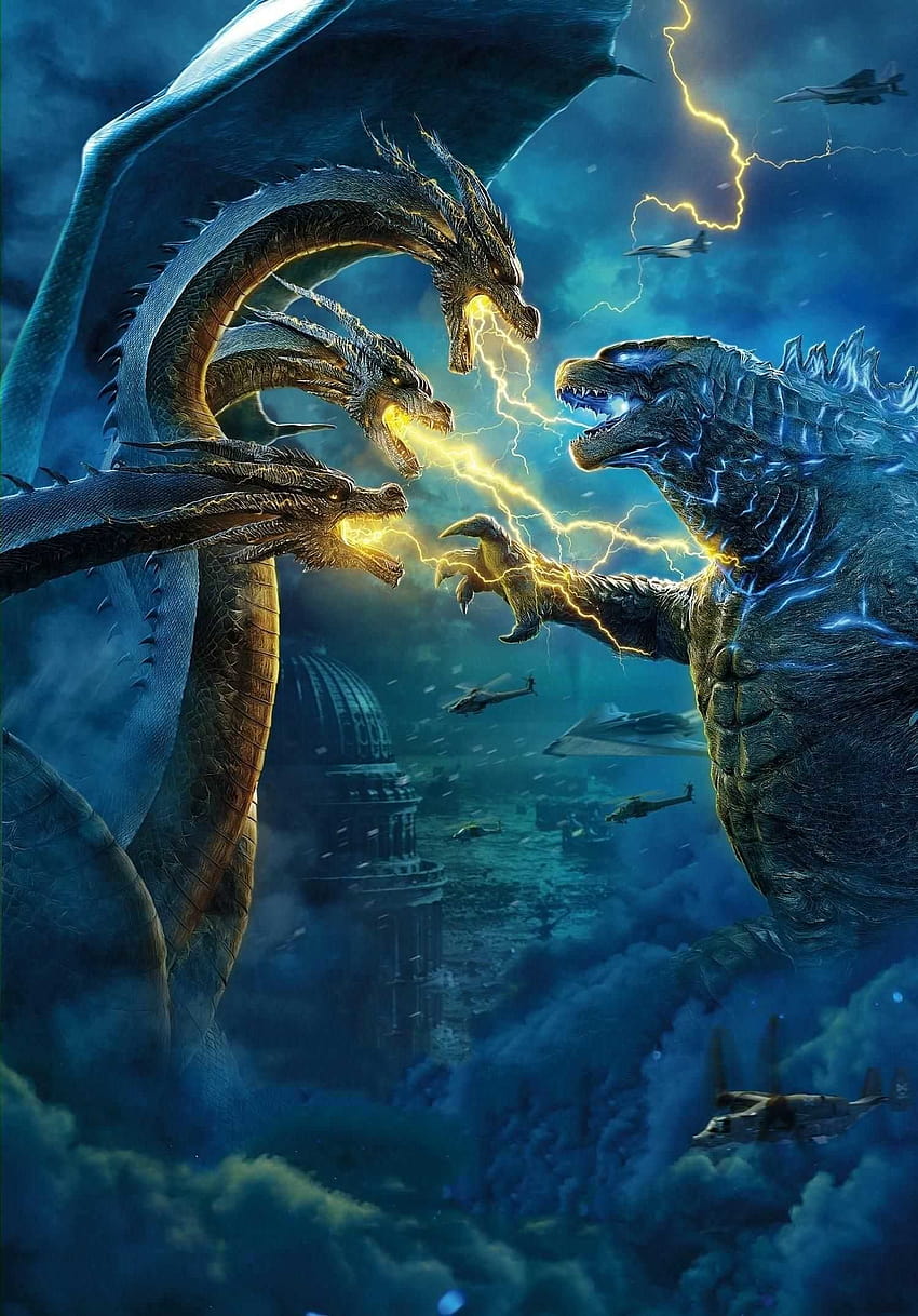 King Kong gegen Godzilla iPhone HD-Handy-Hintergrundbild
