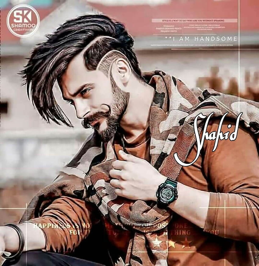 Like a boss boy dp with name shahid, 1080 siza dp for boy name shahid. in 2020, beard boy HD phone wallpaper