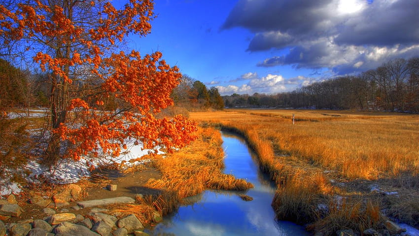 Group of Appalachian Mountains Fall HD wallpaper