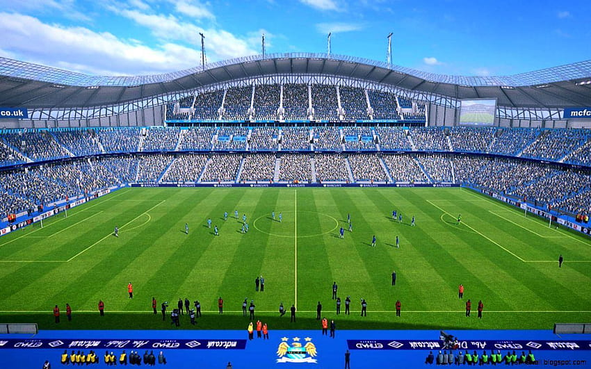 Manchester City Stadium, etihad stadium HD wallpaper