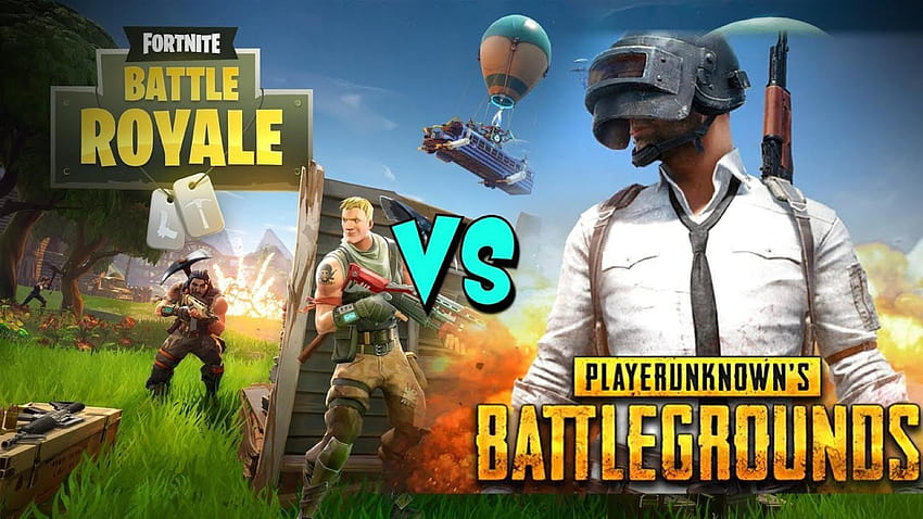 Fortnite: Battle Royale vs PlayerUnknown's Battlegrounds, pubg vs fortnite HD duvar kağıdı