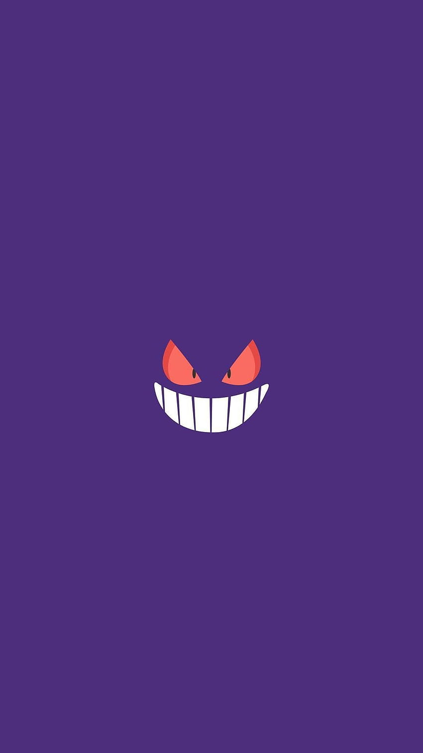Gengar Pokemon Character iPhone, gastly android HD тапет за телефон