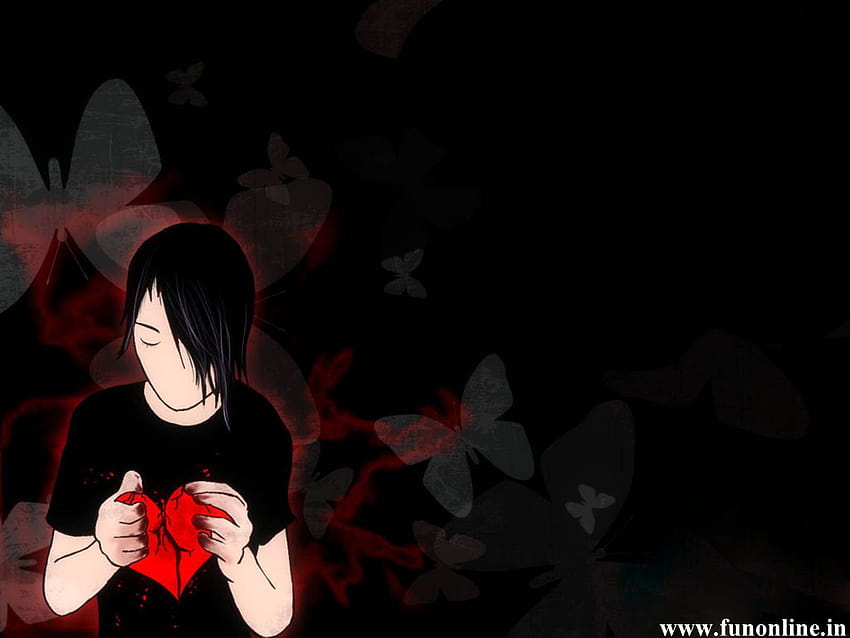 4 Emo Broken Heart, broken anime couple HD wallpaper