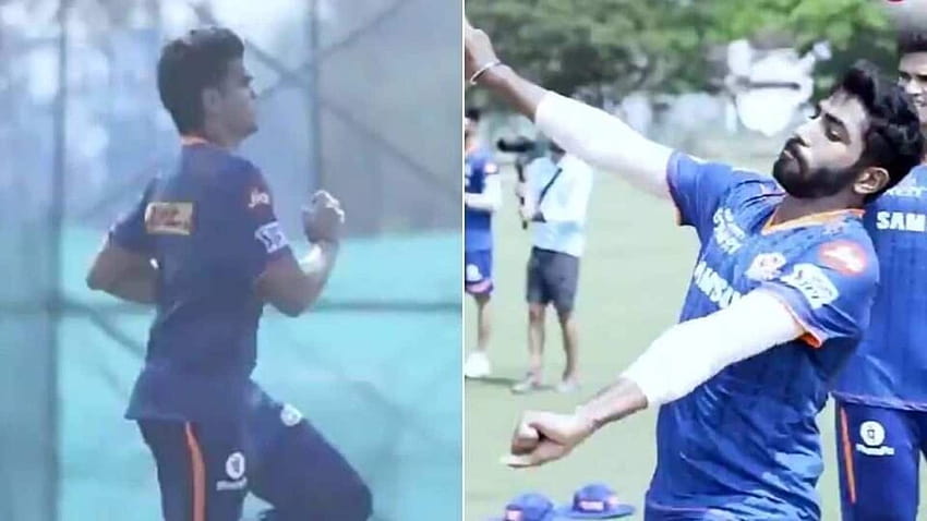 Getting used to the heat': Bumrah, Arjun Tendulkar, others sweat it out at MI's training session in Chennai HD wallpaper