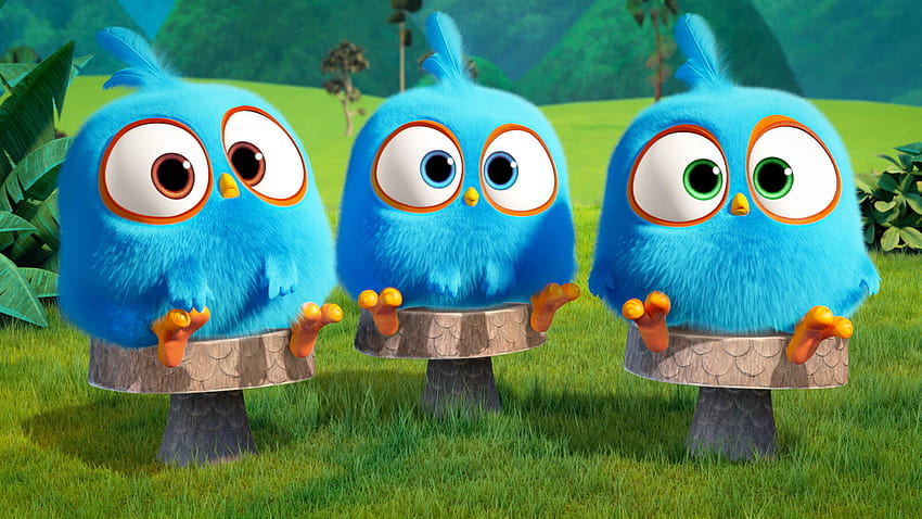Angry-Birds-Blues HD-Hintergrundbild