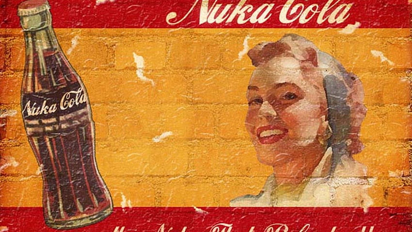 Vintage Coca Cola Group, Retro-Werbung HD-Hintergrundbild