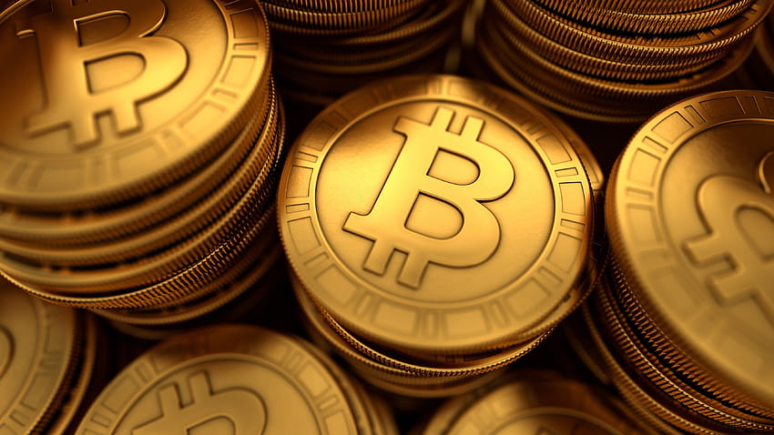 350216 Bitcoin, moneta, kryptowaluta, pieniądze, waluta cyfrowa Tapeta HD