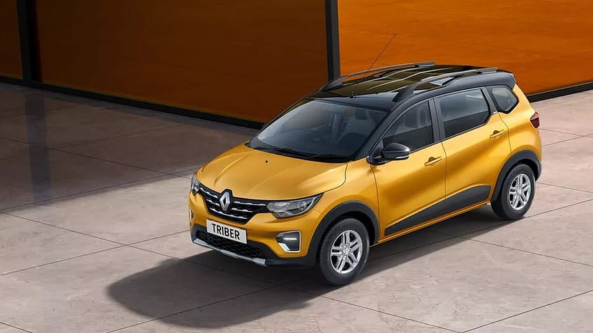 2021 Renault Triber Review and feature, renault triber logo HD wallpaper