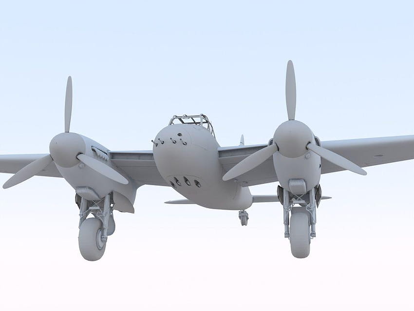 3D De Havilland DH98 Mosquito FB MkVI, de havilland zanzara Sfondo HD