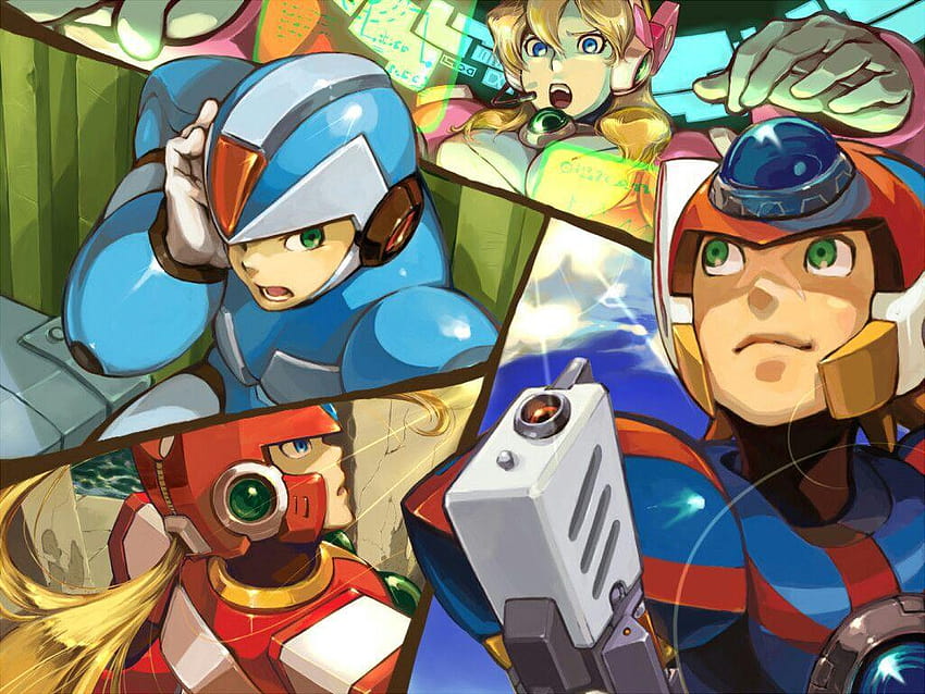 What I think of the Mega Man X characters, mega man axl HD wallpaper