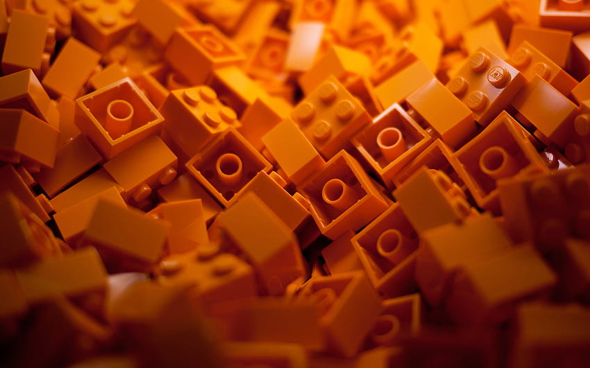 Orange Lego Bricks Orange bricks jpg [3200x2000] for your , Mobile & Tablet HD wallpaper