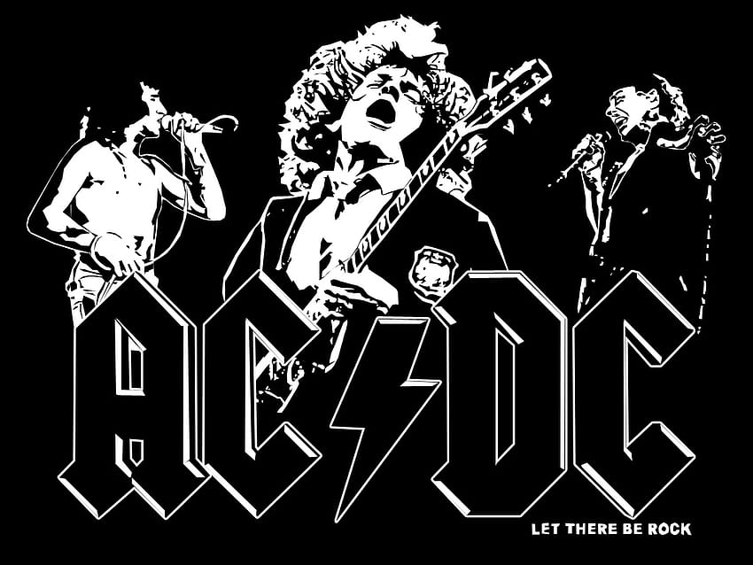 рок банда, шрифт, музика, илюстрация, музикант, група свири, лого на рок група HD тапет