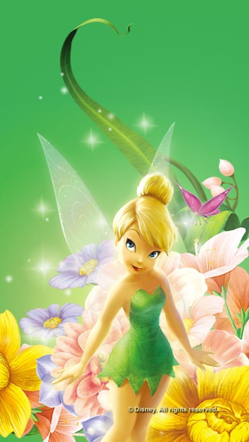 Tinkerbell Backgrounds, tinkerbell easter HD phone wallpaper