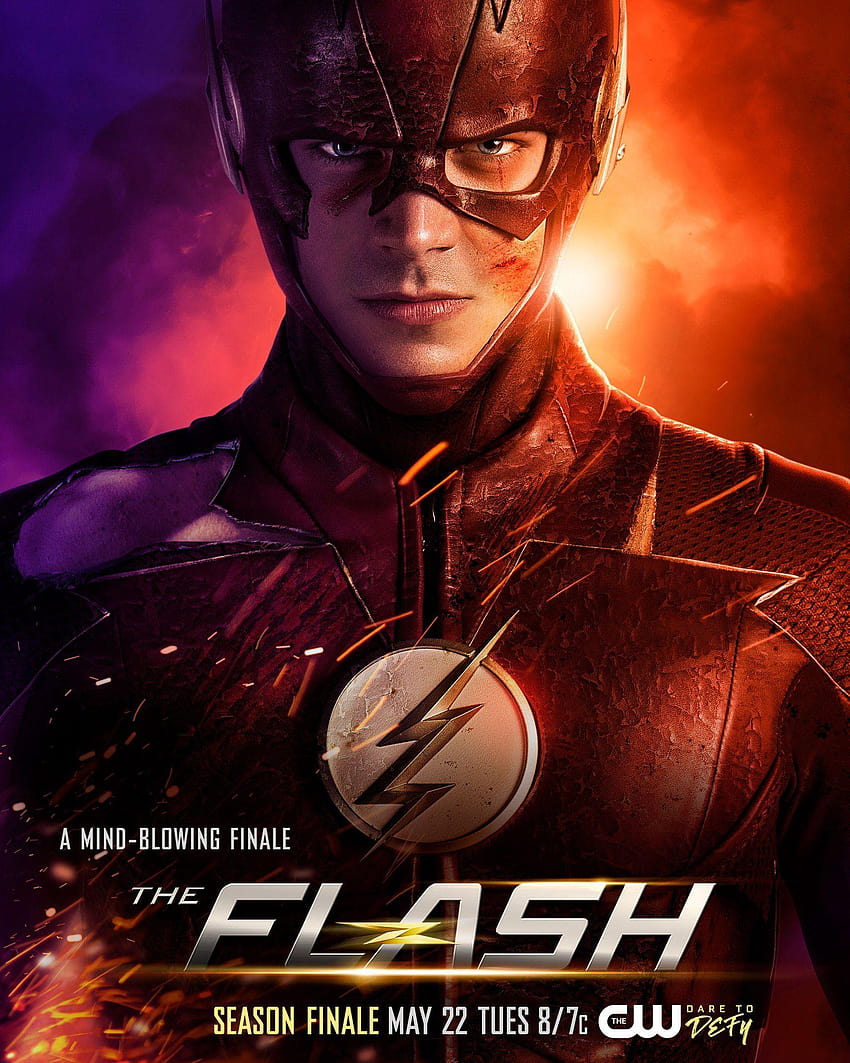 Плакатът на епизода на Flash S4, флаш сезон 4 HD тапет за телефон