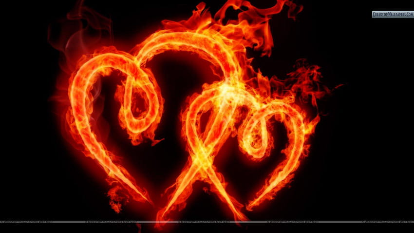 Heart with flames cool hearts on fire abtd cliparts, heart on fire HD wallpaper