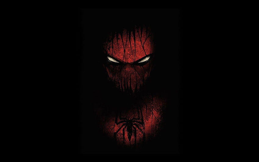 Cara de Spiderman, Spiderman negro fondo de pantalla | Pxfuel