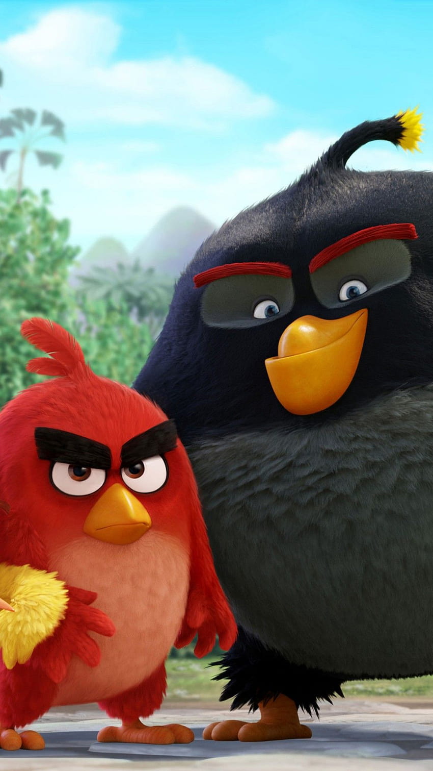 Chuck, Merah, Bom, Angry Birds, Film wallpaper ponsel HD
