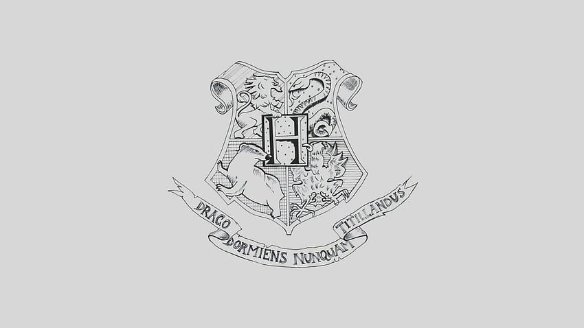 hogwarts hogwarts gaara potter casaco de armas casaco hogvrtsa harry, logotipo de hogwarts papel de parede HD