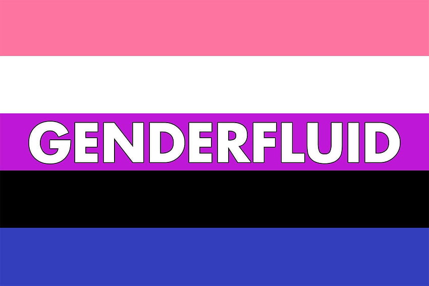 Обяснени полови идентичности: Всичко, което трябва да знаете – Rainbow & Co, флаг на genderfluid HD тапет