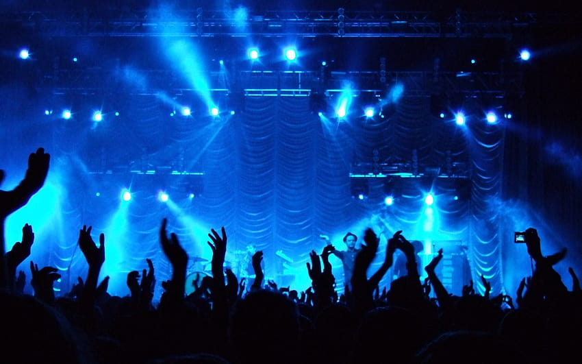 концерт, представление, забавление, сцена, концерт, сценични изкуства, рок концерт, публично събитие, събитие, светлина, тълпа, рок сцена HD тапет