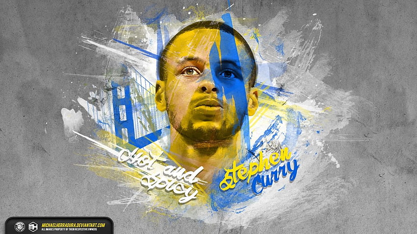 Stephen Curry Hot And Spicy By Michaelherradura High Definition Amazing For Windows Mac Tablet 1366x768 HD wallpaper