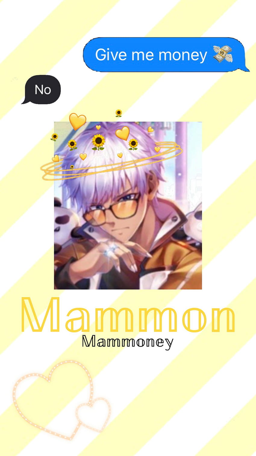 Soo I was bored cause of quarantine and that soo I made a Mammon, obey me mammon HD phone wallpaper
