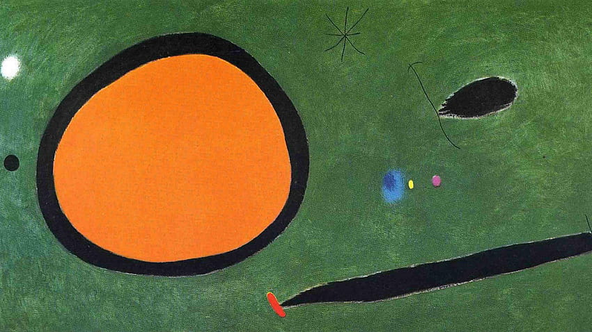 1920x1080 Joan Miro Bleu Ii Art Paintings, Paintings, Arts papel de parede HD