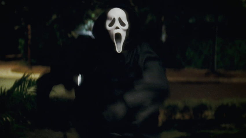 blurry ghostface scream HD wallpaper