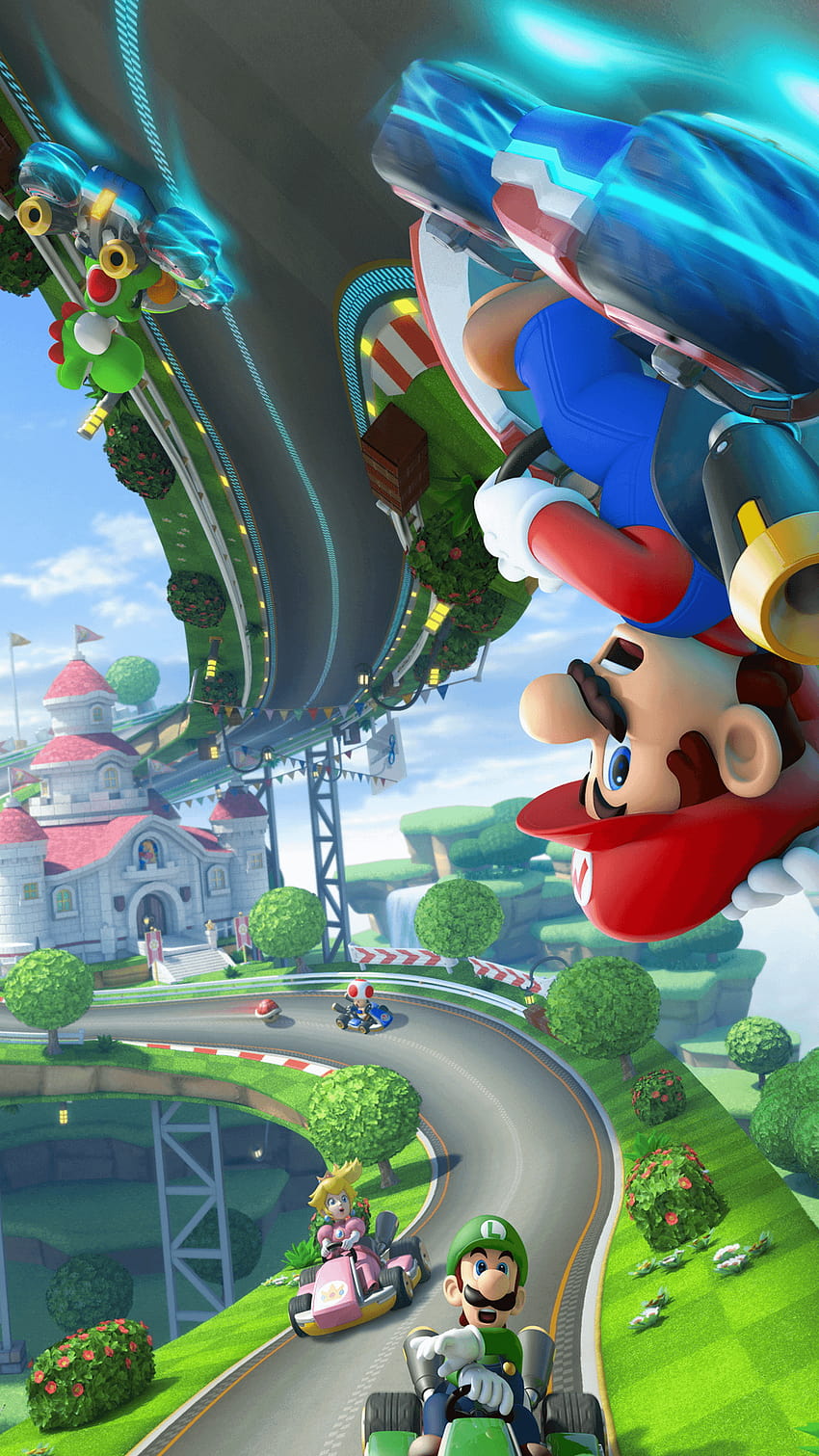 This is a neat ., mario kart tour HD phone wallpaper