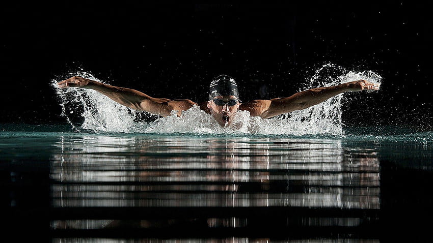 泳ぐ男, 水泳のミーム 高画質の壁紙