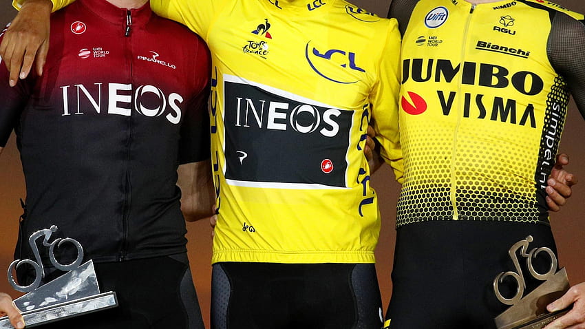 Tour de France 2020 – Guia da camisola amarela – Egan Bernal v Primoz Roglic papel de parede HD