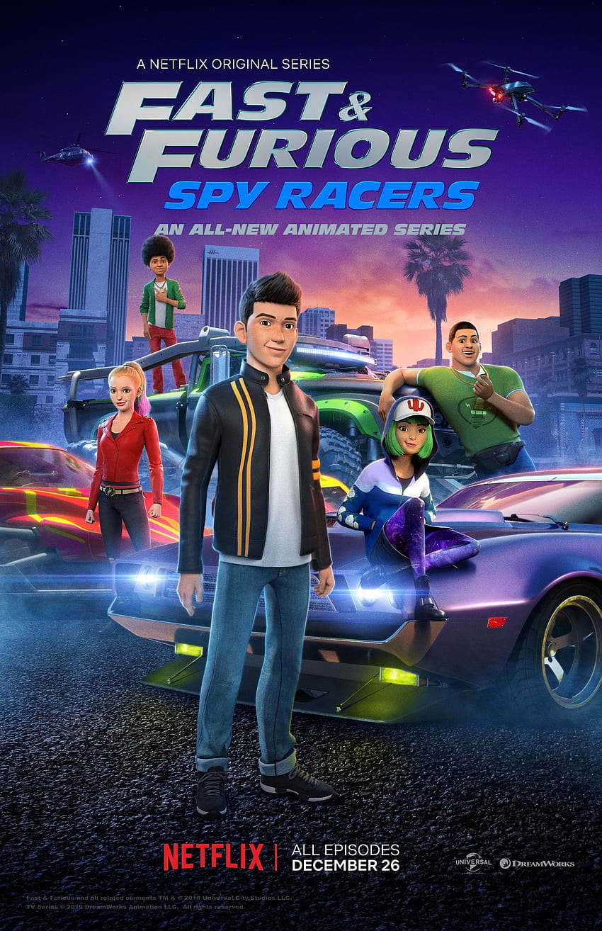 Rzuć okiem na film Szybcy i wściekli: Spy Racers i Obsada Netflix, szybcy i wściekli spy racers dom Tapeta na telefon HD