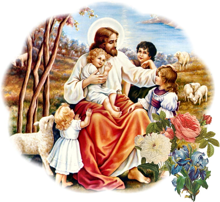 12 Jesus With Children ideas HD wallpaper