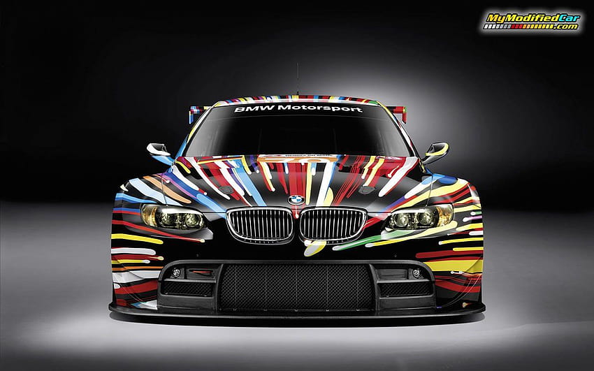BMW Art Car HQ, modified car HD wallpaper