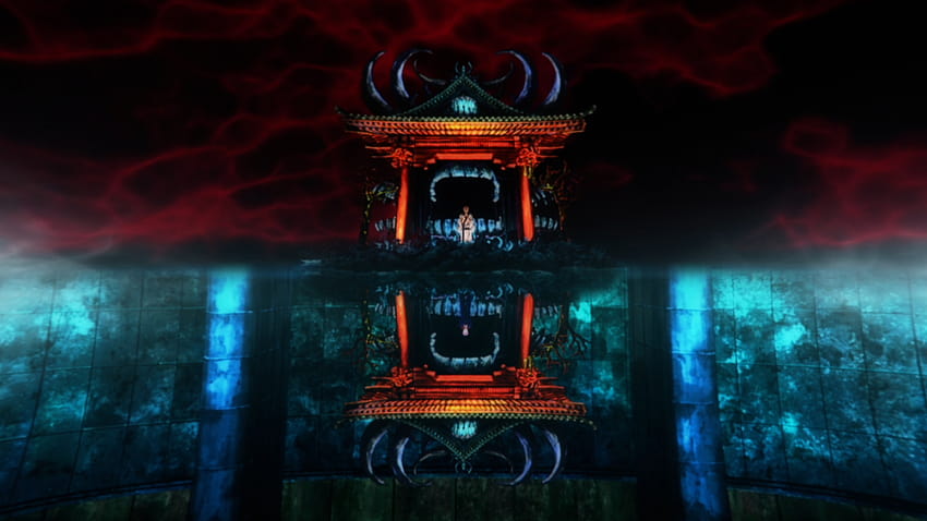 Malevolent Shrine HD wallpaper