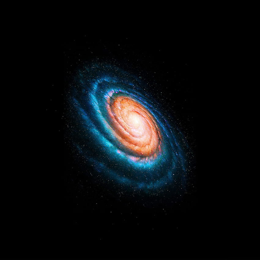 Space Galaxy Dark Rainbow Night Star iPad Pro, tęczowa galaktyka Tapeta na telefon HD
