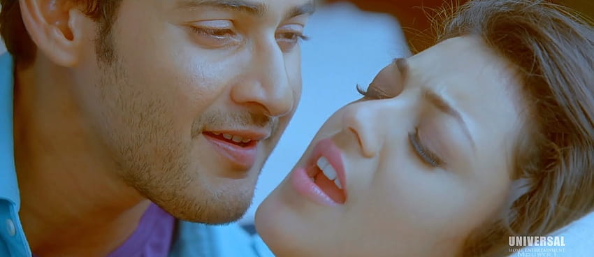 Bollywood Steam: Kajal Agarwal Kissing Mahesh Babu, mahesh babu i kajal agarwal Tapeta HD