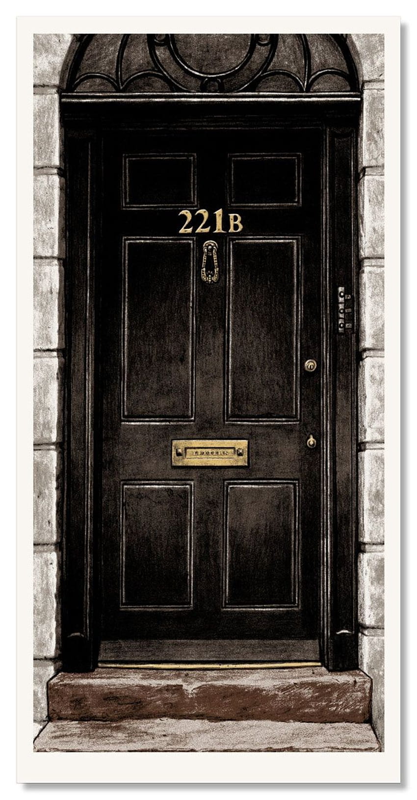 221b Baker Street Sherlock Holmes fondo de pantalla del teléfono