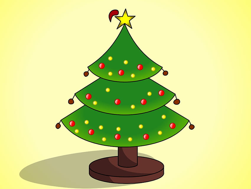 Xmas Tree for Drawing, christmas tree draw HD wallpaper | Pxfuel