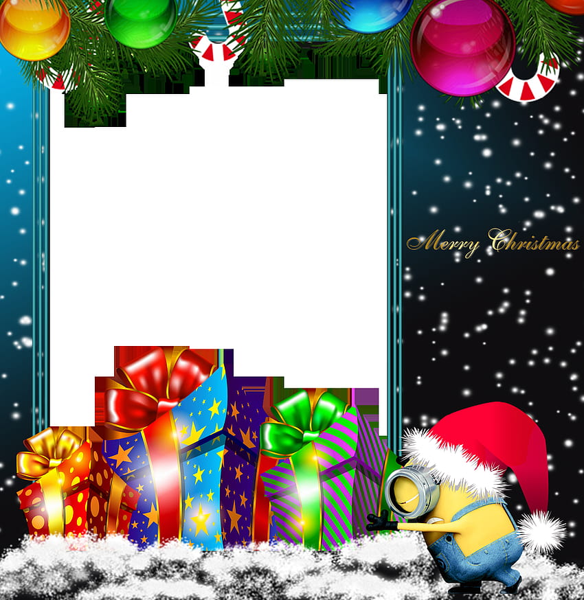 Xmas Stuff For > Minions Christmas, merry christmas borders HD phone wallpaper