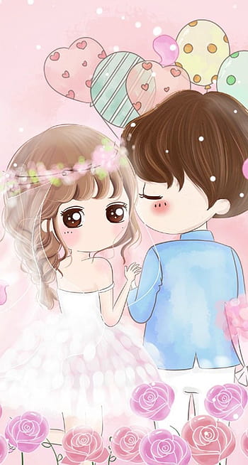 Page 7 | cute love animated couple HD wallpapers | Pxfuel