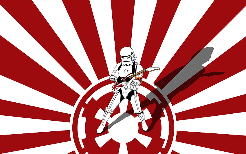 Star Wars, stormtroopers, guitars, Galactic Empire, galactic empire troopers HD wallpaper