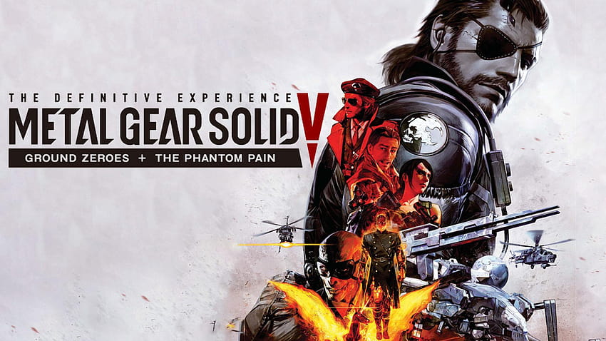 Metal Gear Solid V и Metal Gear Survive Вземете нови актуализации за стабилност, metal gear solid v ground zeros HD тапет