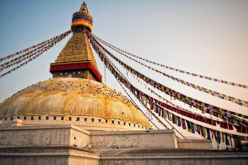 Boudhanath Stupa Katmandu HD duvar kağıdı