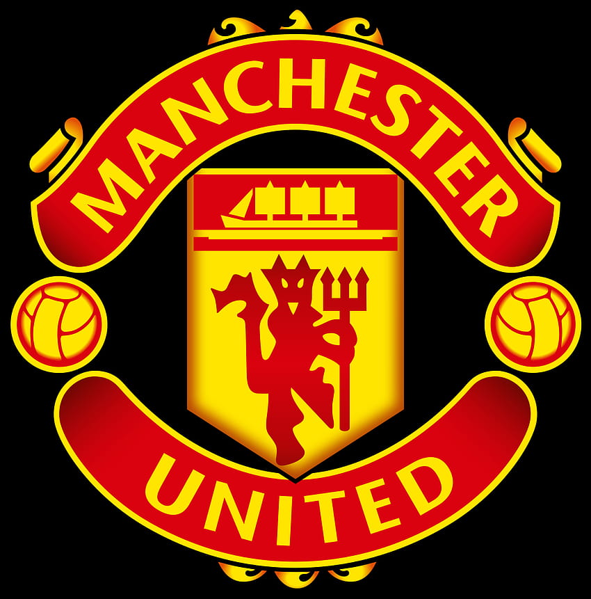 Plik:Manchester United FC crest.svg, logo Manchester United Tapeta na telefon HD