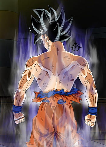 OC] Limit Breaker Goku Poster Front (Again) : r/dbz